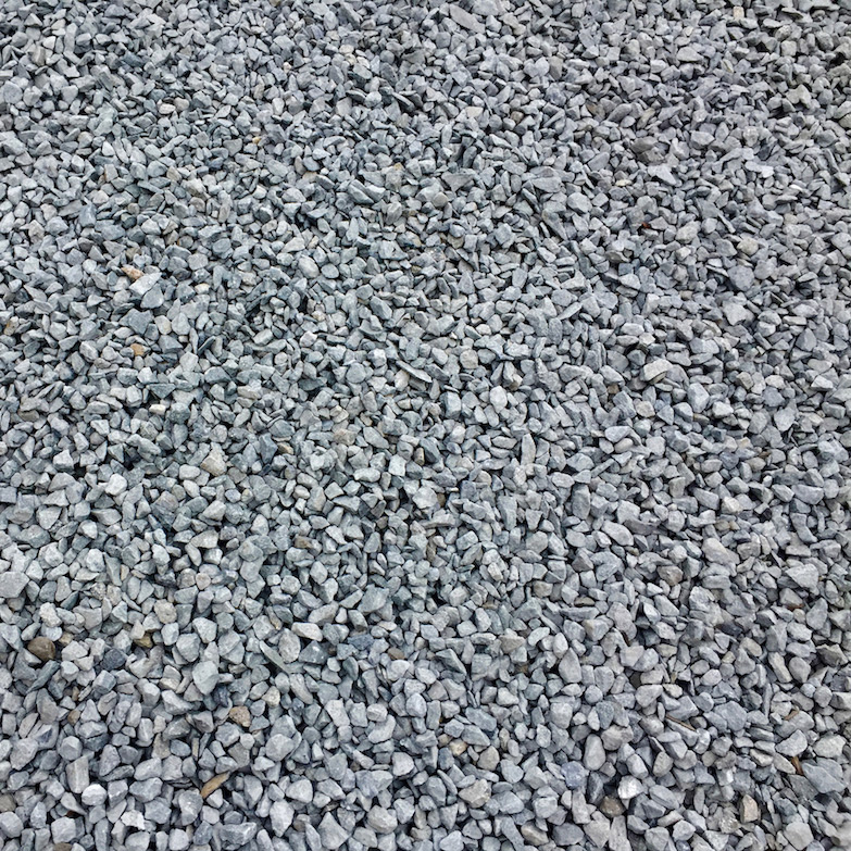 Very small Blue Stone pebbles in a pile.